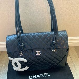 ❌SOLD❌CHANEL Calfskin Quilted Large Cambon Flap